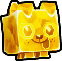 Golden Crystal Dog Pet