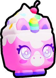 Rainbow Cupcake Unicorn Pet