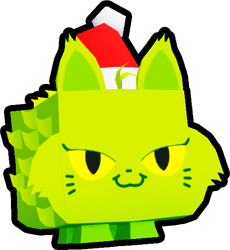 Shiny Grinch Cat Pet