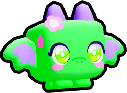 Rainbow Kawaii Dragon Pet