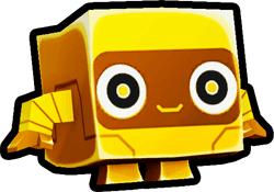 Golden Robot Pet