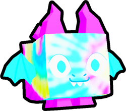 Rainbow Tiedye Dragon Pet