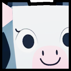 Rainbow Huge Cow Pet