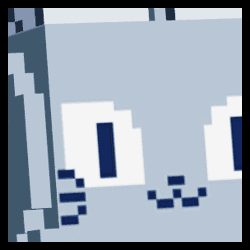 Rainbow Huge Pixel Cat Pet