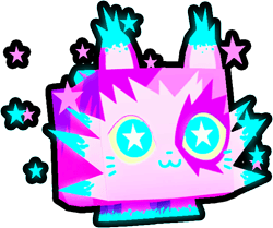 Rainbow Neon Twilight Cat Pet