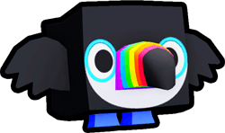 Rainbow Vibrant Toucan Pet