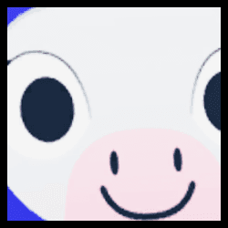 Titanic Blueberry Cow Pet