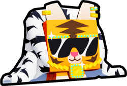 Shiny Flex Tiger Pet