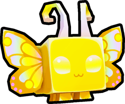 Golden Rave Butterfly Pet